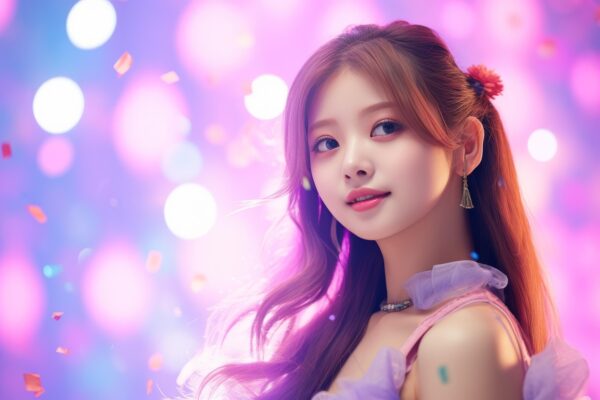 K-Pop Global Impact: Music, Culture & Fandom ai generated, woman, beauty, fashion, fun, girl, punk, model, party, festival, cute, pretty, south korea, korean, asian, trendy, k-pop, colorful, culture, retro